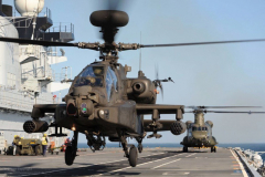 664 Sqn operating from HMS Illustrious. Crown Copyright