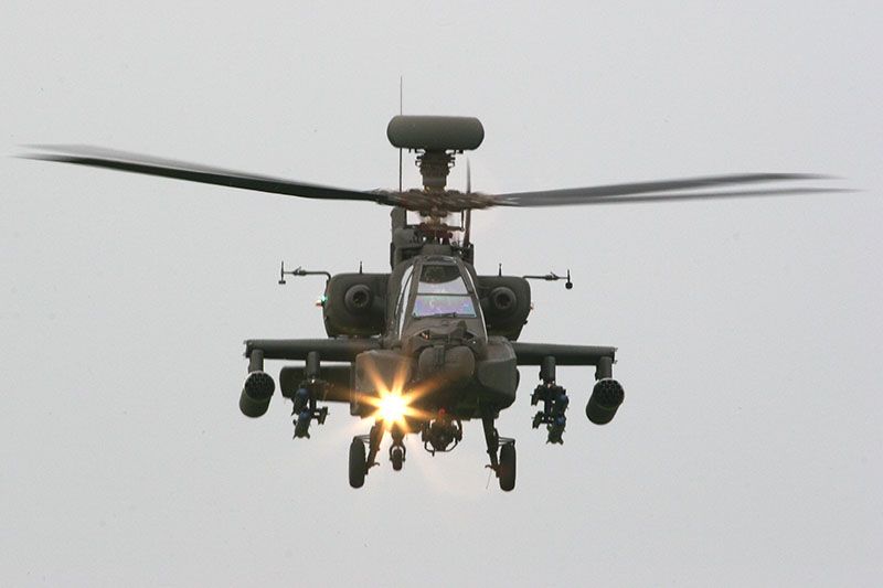 Apache head-on