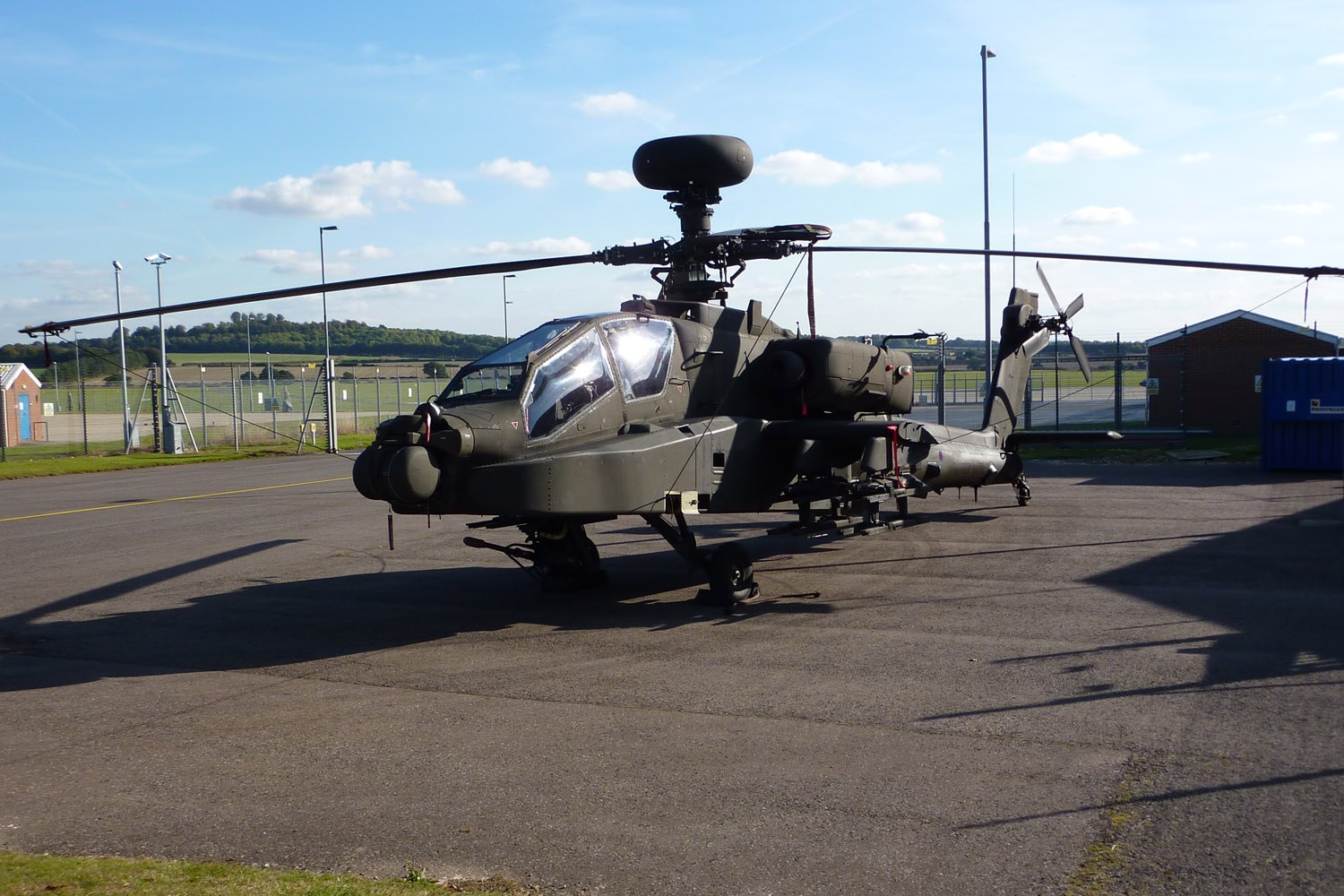 ZJ206 at Middle Wallop in October 2009